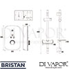 Bristan SOL85-W Spare Parts Diagram