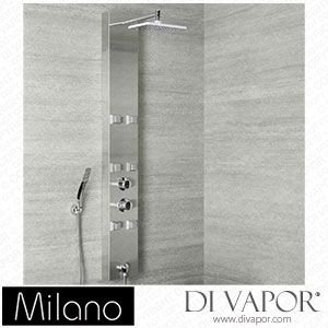 Milano SP1015SS-HR Easton Modern Exposed Thermostatic Shower Tower Panel Spare Parts