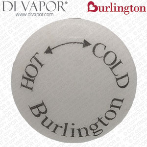 Burlington SP44: Hot/Cold Ceramic Indicie for Shower Valves