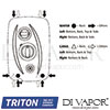 Triton SP8008ZFFTHM Diagram Spare