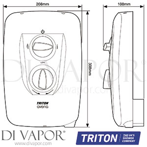 Triton SPAVENA8 Avena 8.5kW Electric Shower Spare Parts