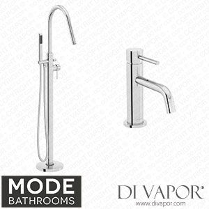 Mode Bathrooms SPENPACK21 Spencer Basin and Freestanding Bath Tap Pack Spare Parts