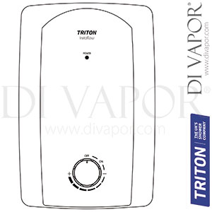 Triton SPINSF07MW Instaflow Instantaneous Water Heater 7.7kW - Multi Point Spa Spare Parts