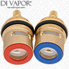 Pair Tap Cartridge Valves Hudson Reed