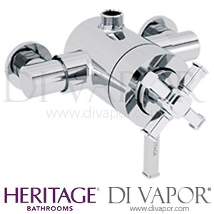 Heritage Somersby Exposed Shower Valve Top Outlet Spare Parts