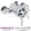 Heritage Somersby Exposed Shower Valve Top Outlet Spare Parts