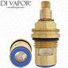 52mm On / Off Flow Ceramic Disc Shower Cartridge - 1/2 BSP - Anti-Clockwise Open - SST3352