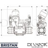 Bristan ST-NHPUMP-18TN Spare Parts Diagram