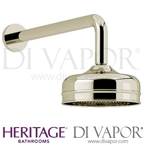 Heritage Premium Fixed Shower Head Kit Spare Parts