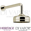 Heritage Premium Fixed Shower Head Kit Spare Parts