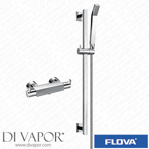 Flova STBVPACK2 Str8 Thermostatic Exposed Bar Valve with Slide Rail Kit Spare Parts