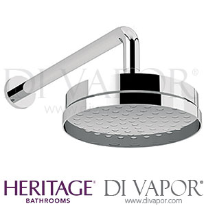Heritage STC09 Deluxe Fixed Shower Head Kit Spares