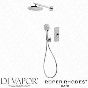 Roper Rhodes SVSET156 Event-Click Round Dual Function Push Button Shower System with Shower Head & Handset Spare Parts