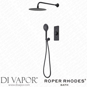 Roper Rhodes SVSET164 Event-Click Round Dual Function Push Button Shower System with Shower Head and Handset Matt Black Spare Parts