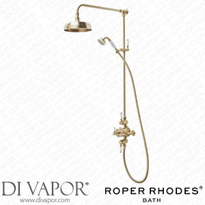 Roper Rhodes SVSET175 Keswick Dual Function Exposed Shower System in Brushed Brass Spare Parts