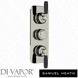 Samuel Heath T1002-LB-R51 Trim Set for V135-Is Thermostatic Valve - 2 Separate Flow Controls Spare Parts