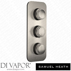 Samuel Heath T1002-R-S40 Trim Set for V135-Is Thermostatic Valve - 2 Separate Flow Controls Spare Parts