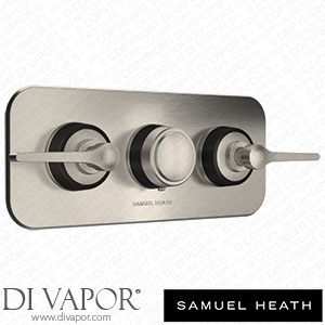 Samuel Heath T1005-LA-S40 Trim Set for V135-Is Thermostatic Valve - 2 Separate Flow Controls Spare Parts