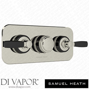 Samuel Heath T1005-LB-R51 Trim Set for V135-Is Thermostatic Valve - 2 Separate Flow Controls Spare Parts