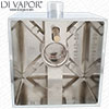 Shower Valve Square Temperature Control Handle Knob