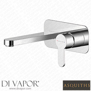 Asquiths Sanctity Wall Mounted Basin Mixer (2TH) with Backplate - TAA5113 Spare Parts