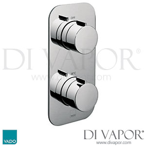 VADO TAB-148/2-ALT-TRIM Tablet Altitude Vertical 2 Outlet, 2 Handle Thermostatic Shower Valve Spare Parts