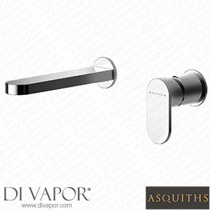 Asquiths Solitude Wall Mounted Basin Mixer (2TH) without Backplate - TAB5112 Spare Parts