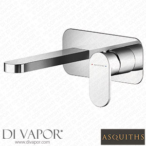 Asquiths Solitude Wall Mounted Basin Mixer (2TH) with Backplate - TAB5113 Spare Parts