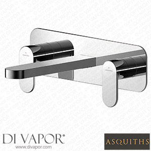 Asquiths Solitude Wall Mounted Basin Mixer (3TH) with Backplate - TAB5115 Spare Parts