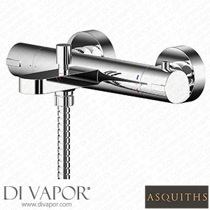 Asquiths Solitude Thermostatic Wall Mounted Bath Shower Mixer - TAB5128 Spare Parts