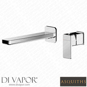 Asquiths Tranquil Wall Mounted Basin Mixer (2TH) without Backplate - TAD5112 Spare Parts