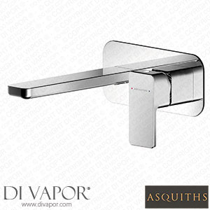 Asquiths Tranquil Wall Mounted Basin Mixer (2TH) with Backplate - TAD5113 Spare Parts