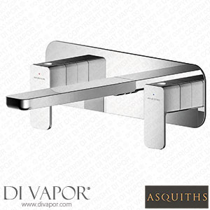 Asquiths Tranquil Wall Mounted Basin Mixer (3TH) with Backplate - TAD5115 Spare Parts