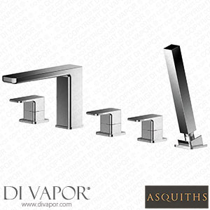 Asquiths Tranquil Deck Mounted Bath Shower Mixer (5TH) with Spout - TAD5126 Spare Parts