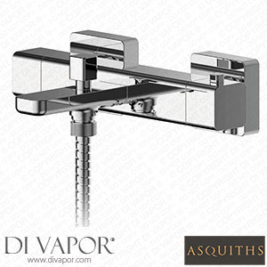 Asquiths Tranquil Thermostatic Wall Mounted Bath Shower Mixer - TAD5128 Spare Parts