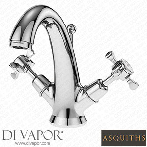 Asquiths Restore Crosshead Mono Basin Mixer with Pop-Up Waste - TAE5303 Spare Parts