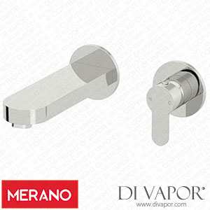 Merano TAPBWMHANDCH2 Modern Wall Mounted Bath Filler Mixer Tap Spare Parts