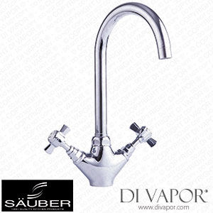 Sauber Aubonne Traditional Kitchen Mixer Tap Chrome TAPKAUBCHTRA Spare Parts