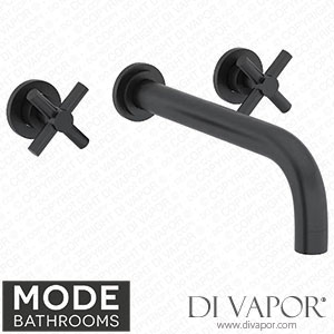 Mode Bathrooms TATB02 Tate Black Wall Mounted Bath Mixer Tap Spare Parts