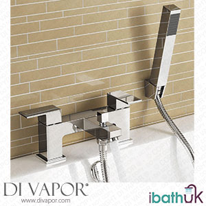 iBathUK TB3085 Chrome Bath Filler Mixer Tap Hand Held Shower Head Handset Set Spare Parts