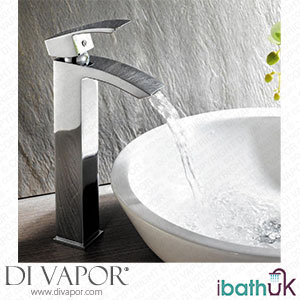 iBathUK TB96 Tall Counter Top Basin Mixer Tap Bathroom Sink Chrome Spare Parts