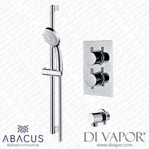 Abacus Bathroom Emotion Thermostatic Round Shower & Riser Rail Kit (TBKT-05-R001) Spare Parts