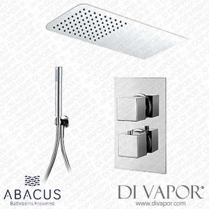 Abacus Bathroom Emotion Thermo Square - Rectangle Head & Slim Hand Shower (TBKT-05-S007) Spare Parts