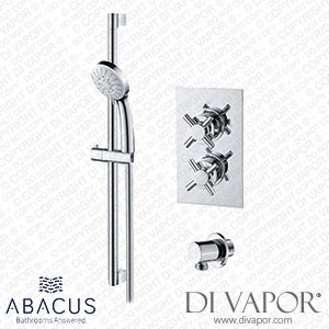 Abacus Bathroom Emotion Thermostatic Cross Shower & Riser Rail Kit (TBKT-05-X001) Spare Parts