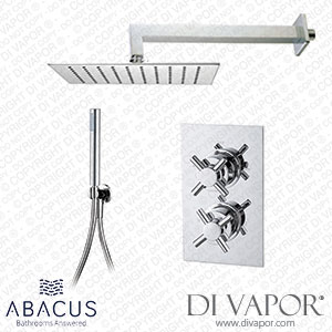 Abacus Bathroom Emotion Thermo Cross - Square Overhead & Slim Hand Shower (TBKT-05-X005) Spare Parts