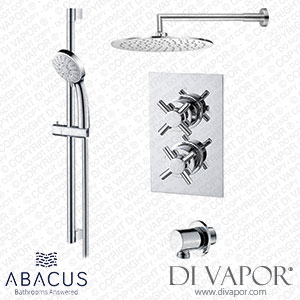 Abacus Bathroom Emotion Thermo Cross - Round Overhead & Round Hand Shower (TBKT-05-X006) Spare Parts