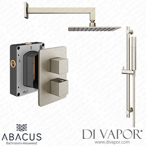 Abacus Shower Pack 2 Square Brushed Nickel TBKT-25-0772 Spare Parts