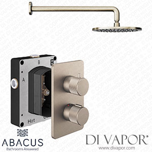 Abacus Shower Pack 1 Iso Pro Brushed Nickel TBKT-25-0791 Spare Parts