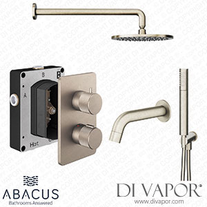 Abacus Shower Pack 5 Iso Pro Brushed Nickel TBKT-25-0795 Spare Parts