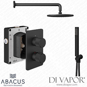 Abacus Shower Pack 3 Iso Pro Matt Black TBKT-25-2093 Spare Parts